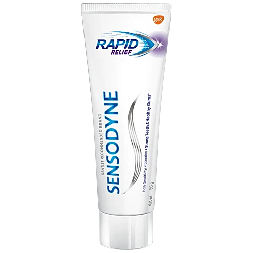 Sensodyne Rapid Relief Toothpaste, 80 g (Pack of 2)