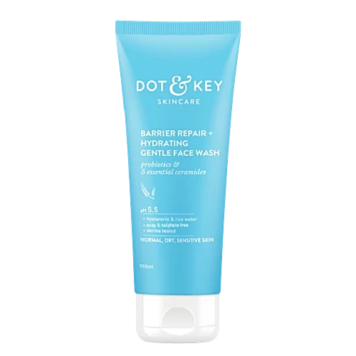 Dot & Key Barrier Repair + Hydrating Gentle Face Wash, 100 ml