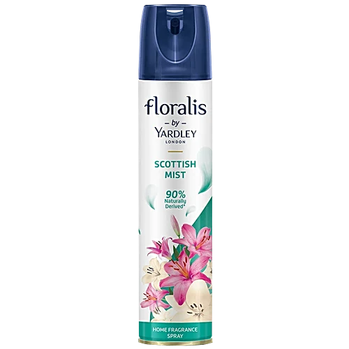 Yardley London Floralis Scottish Mist Home Fragrance Spray, 210 ml