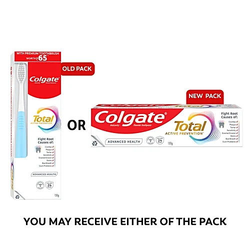 Colgate Total Advanced Health Anticavity Toothpaste, 150 g