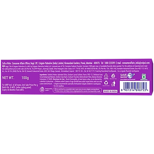 Colgate MaxFresh Rainbow Fresh Toothpaste, 100 g