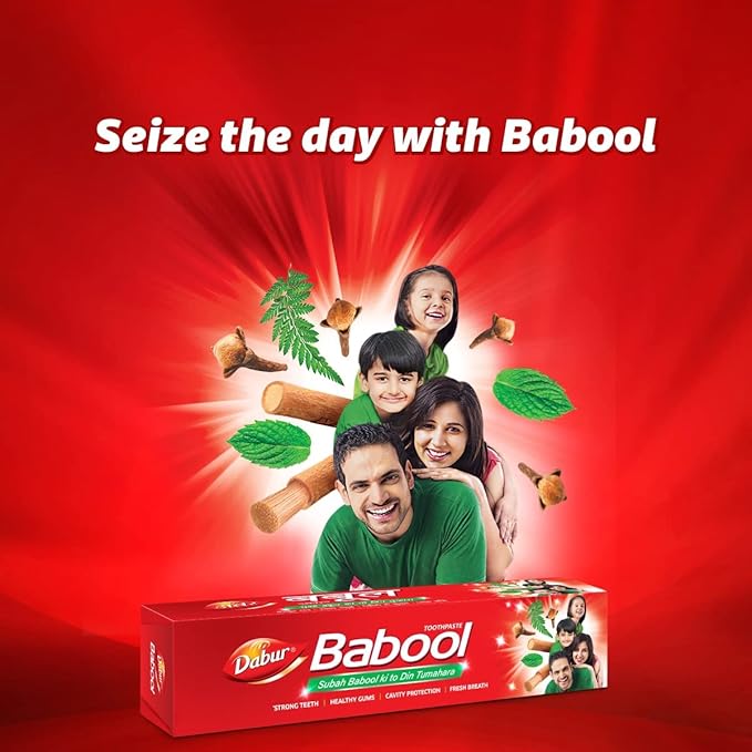 Dabur Babool Toothpaste, 350 g