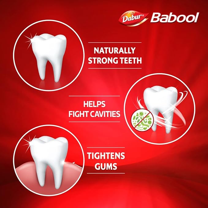 Dabur Babool Toothpaste, 350 g