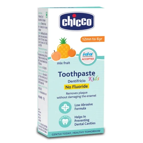 Chicco Mix Fruit Toothpaste for 1 to 6 Year Kids, 50 g