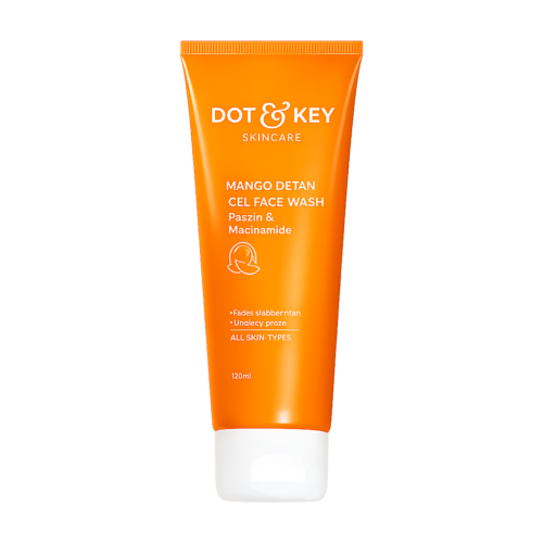Dot & Key Mango Detan Gel Face Wash, 100 ml
