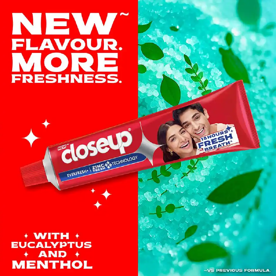 Closeup Everfresh+ Toothpaste, 150 g (Pack of 2)