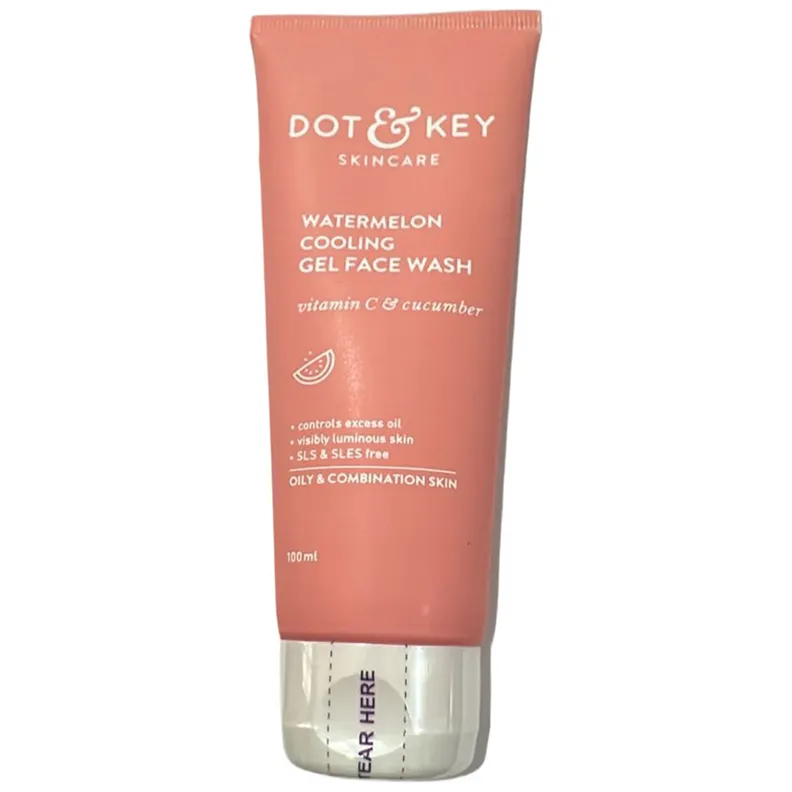 Dot & Key Watermelon Cooling Gel Face Wash, 100 ml