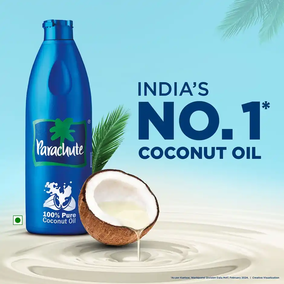 Parachute Pure Coconut Oil, 500 ml