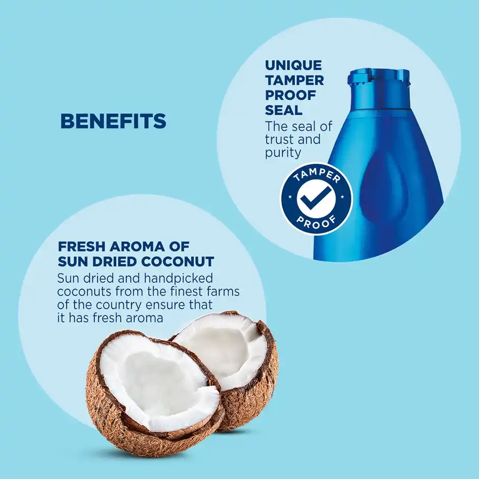 Parachute Pure Coconut Oil, 500 ml