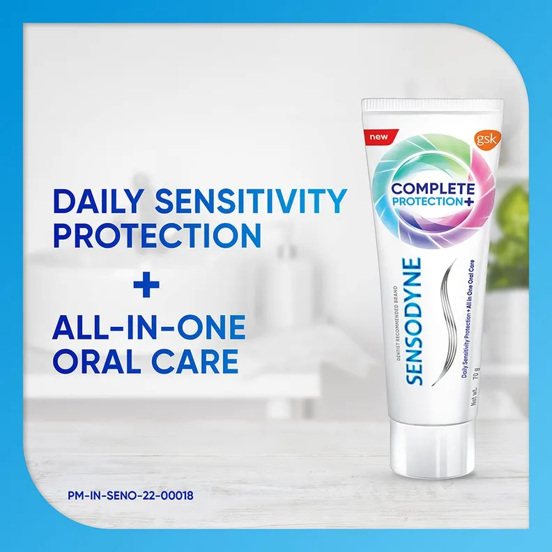 Sensodyne Complete Protection+ Toothpaste, 70 g