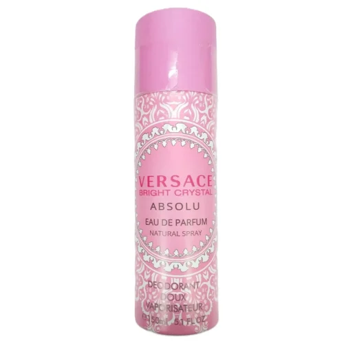 Versace Bright Crystal Absolu Deodorant Body Spray, 150 ml