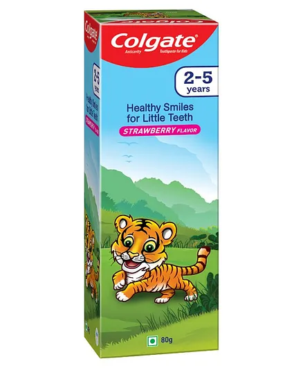 Colgate BabyColgate Kids 2-5 Yrs Toothpaste Strawberry, 80 g