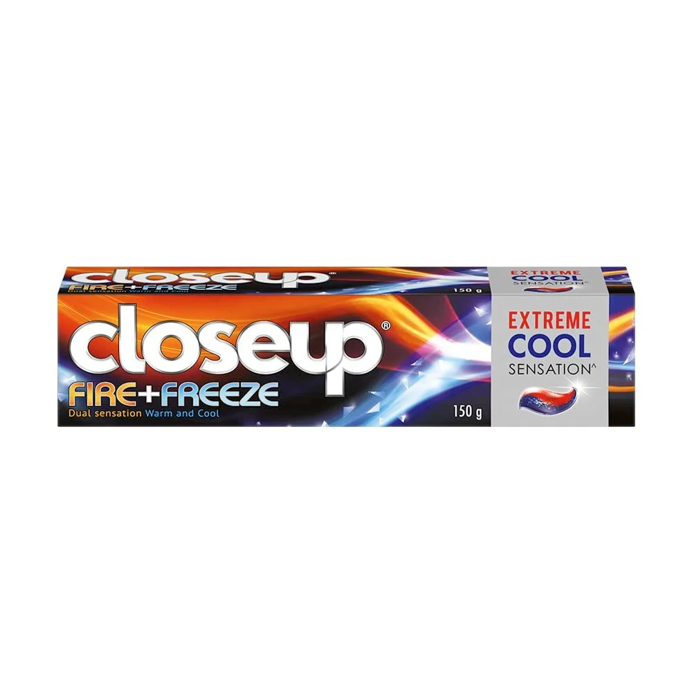 Closeup Fire + Freeze Gel Toothpaste, 150 g