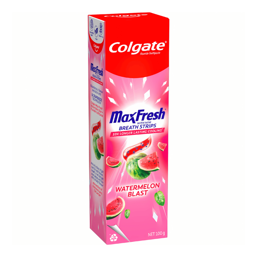Colgate Max Fresh Toothpaste Watermelon Blast, 100 g