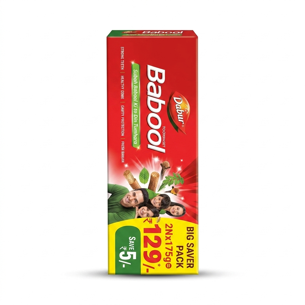 Dabur Babool Toothpaste, 350 g