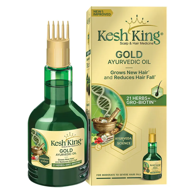 Kesh King Gold Ayurvedic Hair Oil, 50 ml