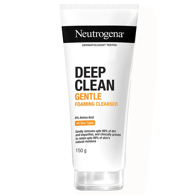 Neutrogena Deep Clean Gentle Foaming Cleanser, 150 g