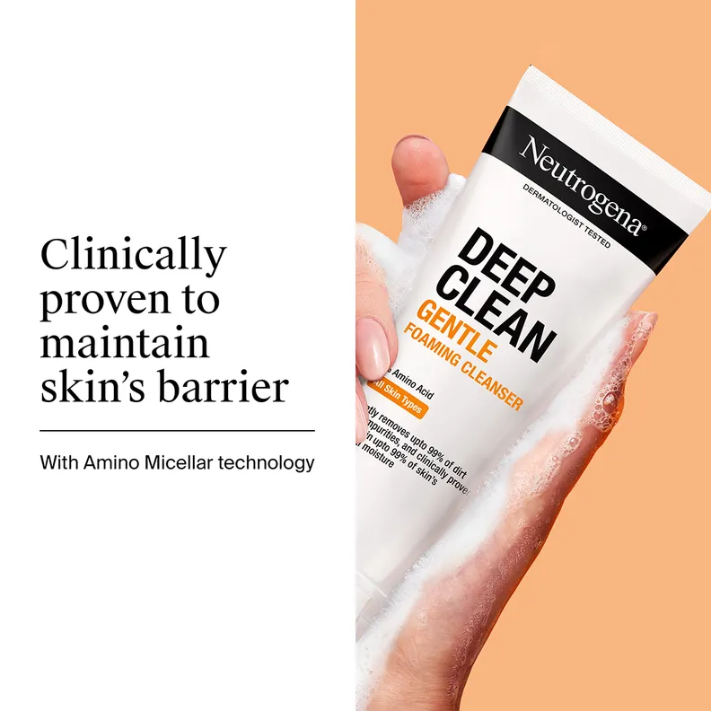 Neutrogena Deep Clean Gentle Foaming Cleanser, 150 g