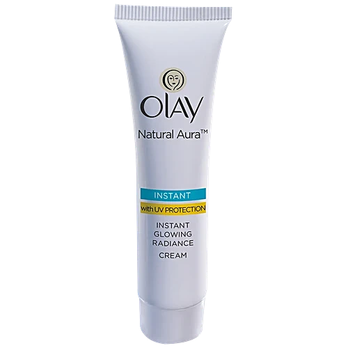 Olay Natural Aura Instant Glowing Radiance Cream, 20 g