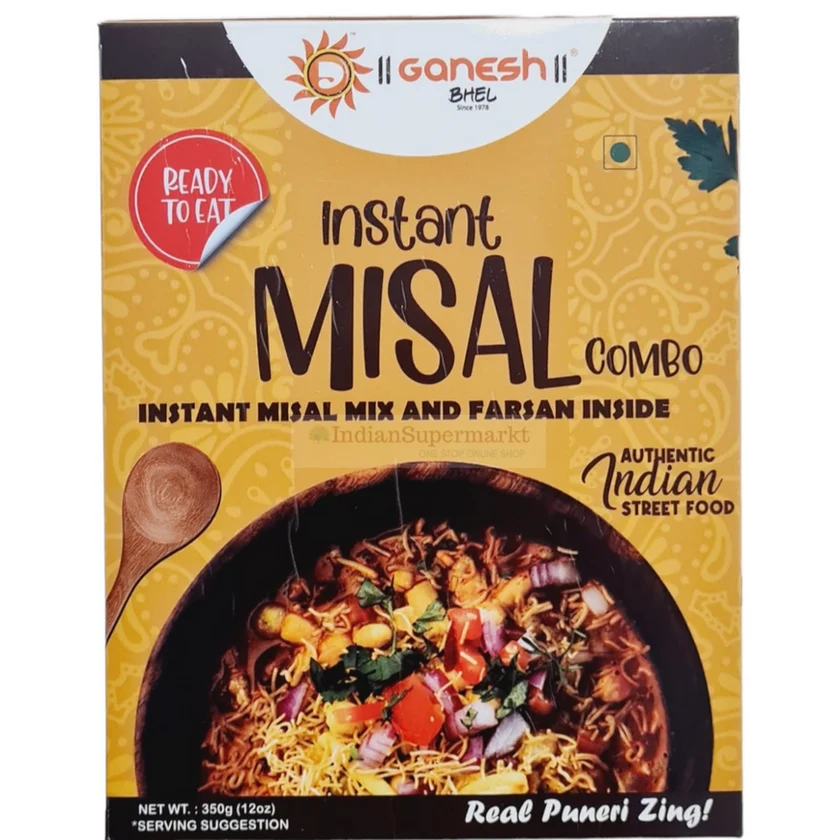 Ganesh Bhel Instant Misal Combo, 200 g