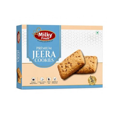 Milky Fresh Premium Jeera Cookies, 300 g (Buy 1 Get 1 Free)