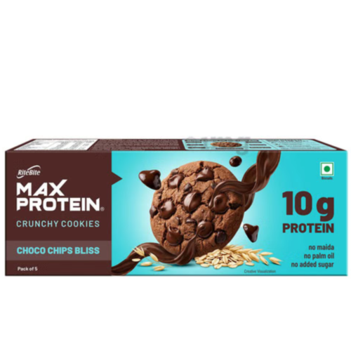 RiteBite Max Protein Crunchy Cookies, 50 g
