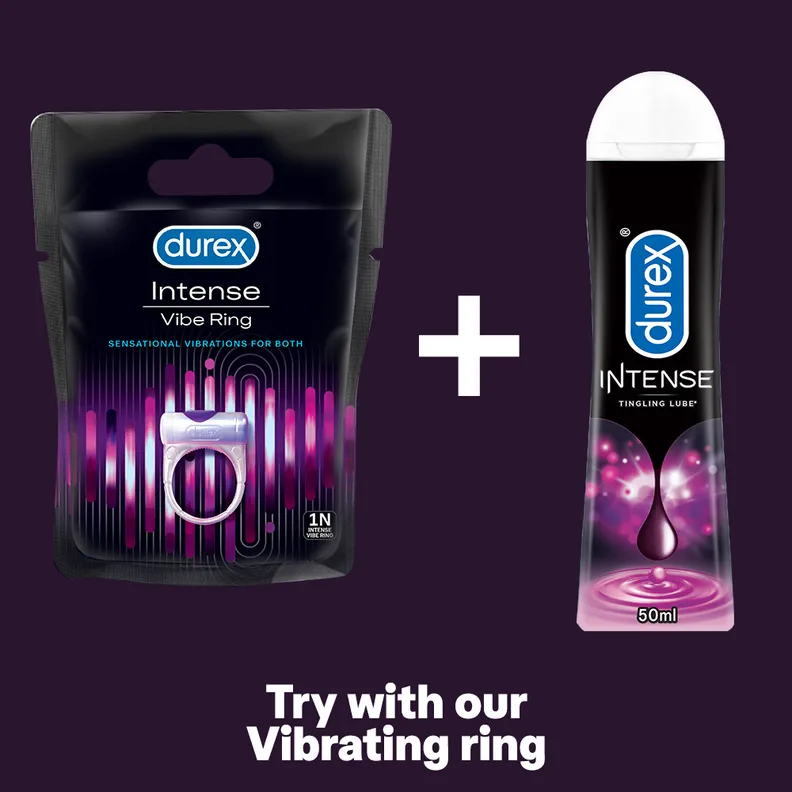 Durex Intense Vibe Ring, 1 Count