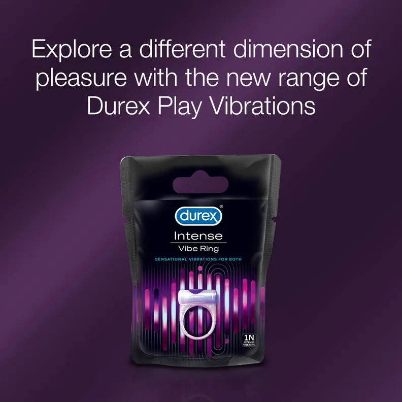 Durex Intense Vibe Ring, 1 Count