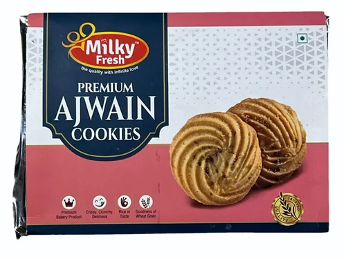 Milky Fresh ajwain cookies, 300 g (Buy 1 Get 1 Free)
