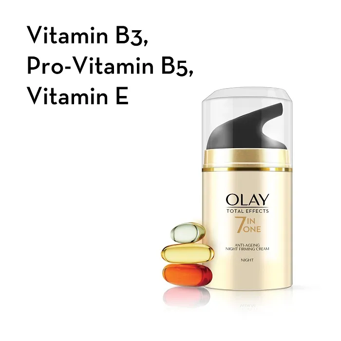 Olay Total Effect 7 IN 1 Anti Ageing Firming Night Cream, 50 g