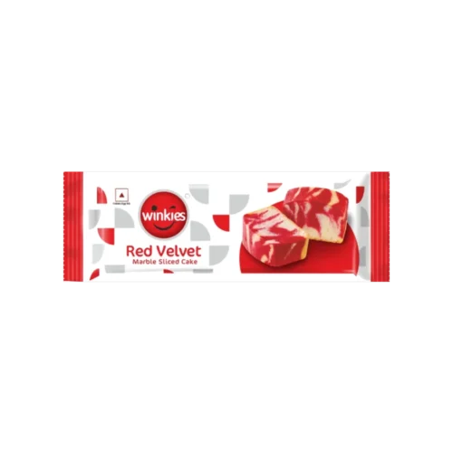 Winkies Red Velvet Marble Slice Cakef, 110 g