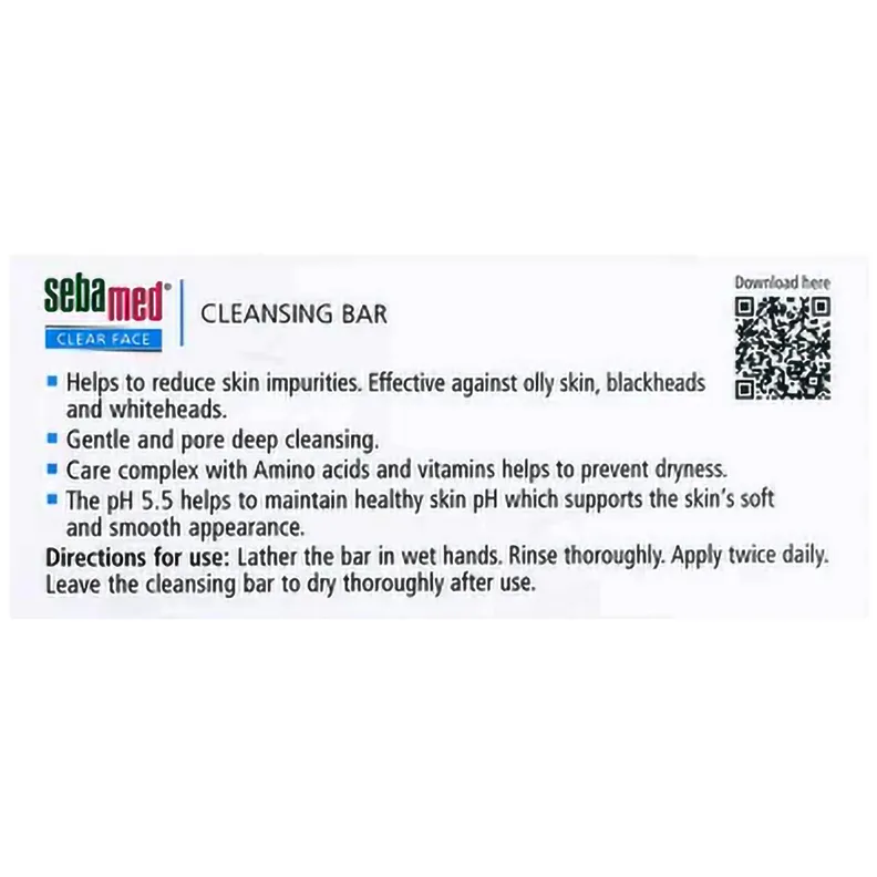 Sebamed Cleansing Bar, 100 g
