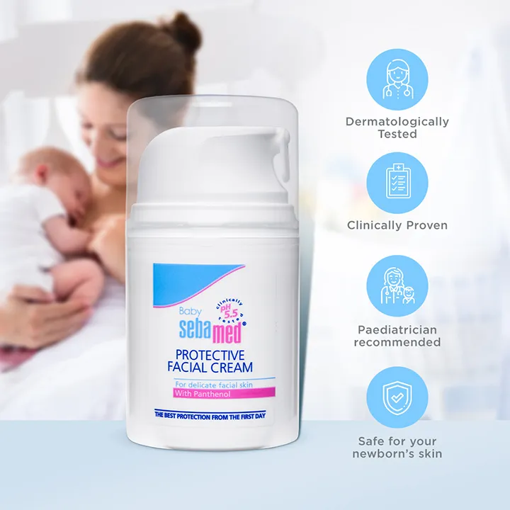 Sebamed Baby Protective Facial Cream, 100 ml