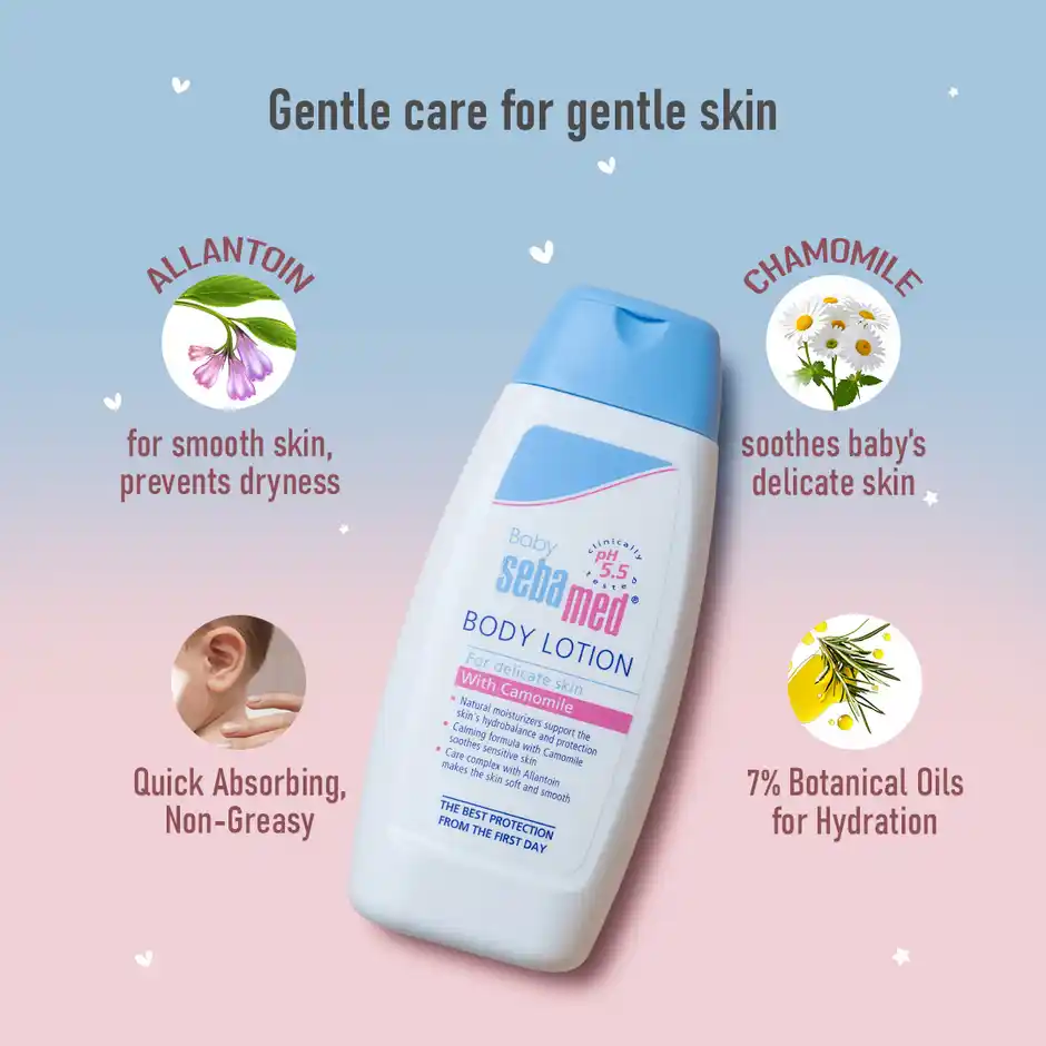 Sebamed Baby Body Lotion, 200 ml
