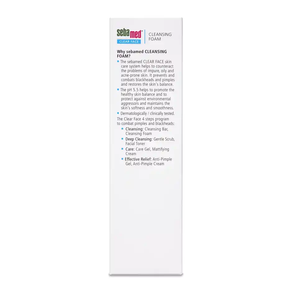 Sebamed Clear Face Cleansing Foam, 50 ml