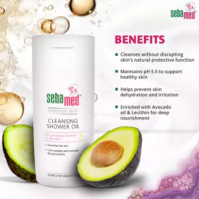 Sebamed Cleansing Shower Oil, 200 ml