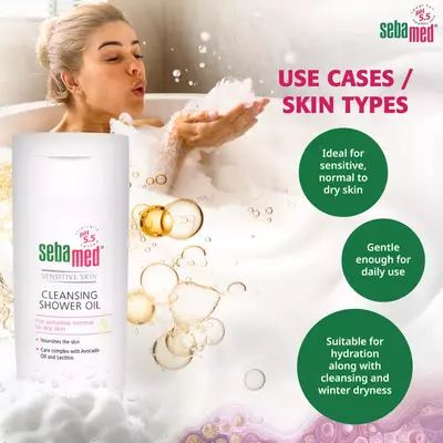 Sebamed Cleansing Shower Oil, 200 ml